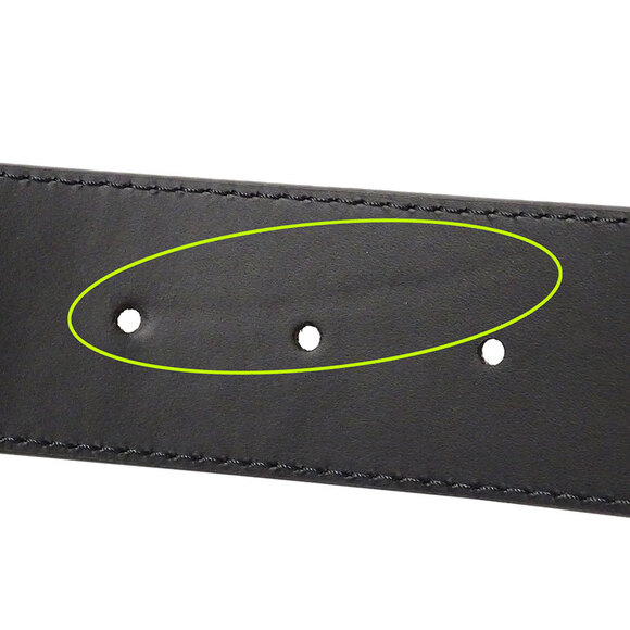 Louis Vuitton Men's Monogram Taurillon Leather Belt with LV Initials, 40mm, R... - Picture 8 of 8